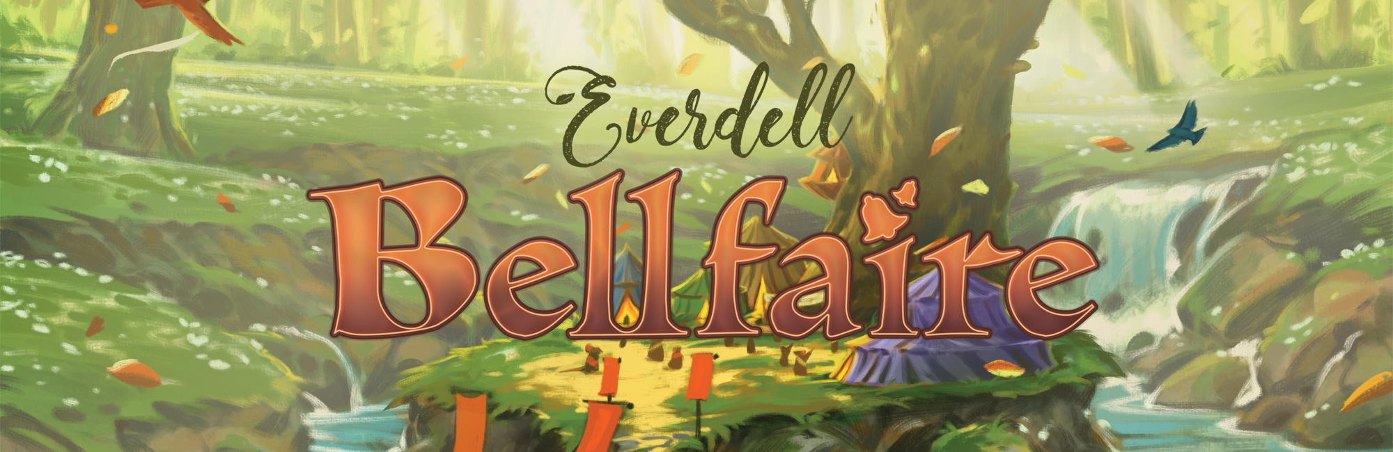 Everdell Cardinal Bellfaire Critters Board Game Upgrade 