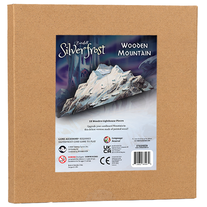 Everdell Silverfrost Wooden Mountain