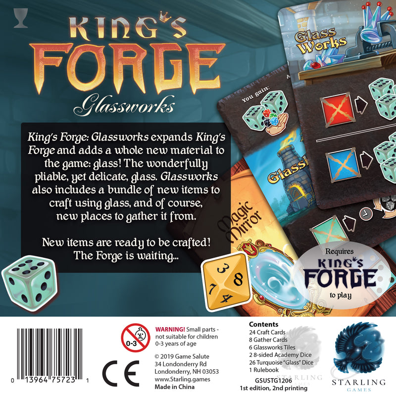 Kings Forge Glassworks Game Expansion